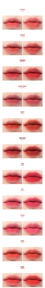Son kem Romand Zero Velvet Tint