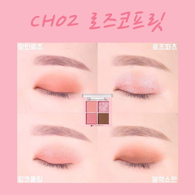 Phấn Mắt BlackRouge Crystal Heart Lock Shadow
