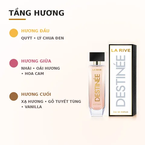 Nước Hoa Nữ La Rive Destinée Eau De Parfum 90ml