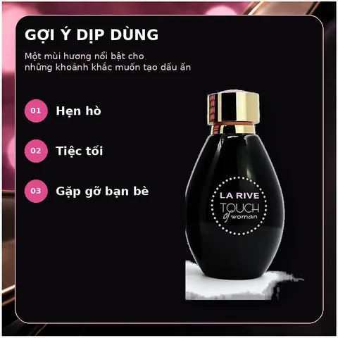 Nước Hoa Nữ La Rive Touch Of Woman EDP 90ml
