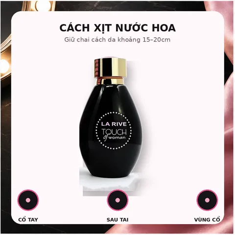 Nước Hoa Nữ La Rive Touch Of Woman EDP 90ml