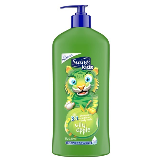 Sữa Tắm Gội Xả Suave Kids 3In1 Silly Apple