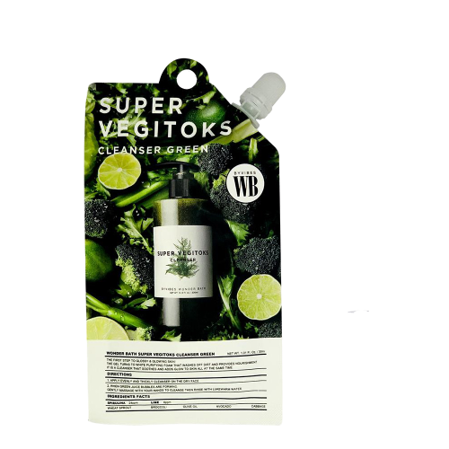 Sữa Rửa Mặt Rau Củ Quả Super Vegitoks Cleanser (Green)