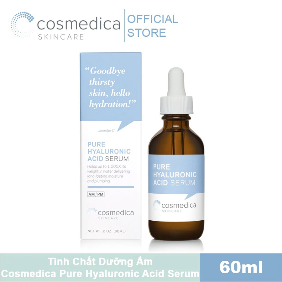 Tinh Chất Cosmedica Cấp Nước Cho Da Skincare Pure Hyaluronic Acid