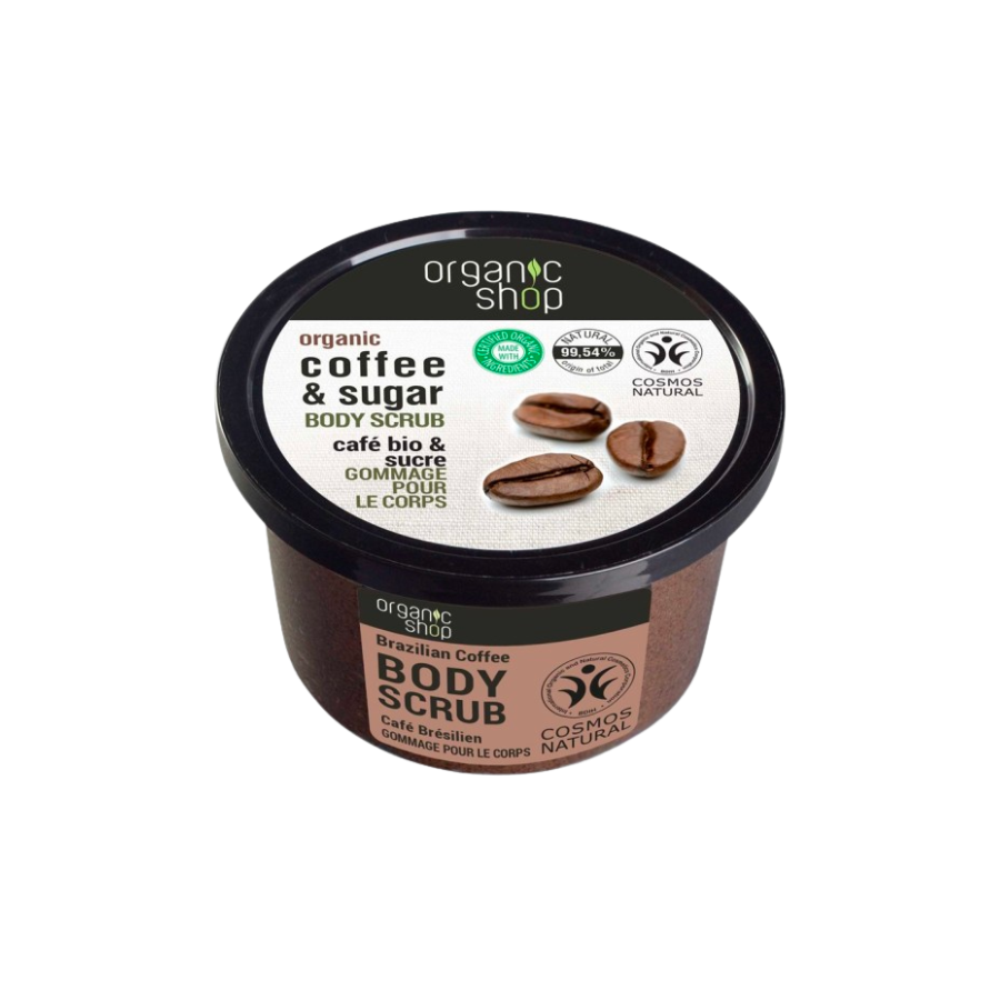 Tẩy Tế Bào Chết Body Organic Coffee & Sugar 250ml (Nhập Khẩu)