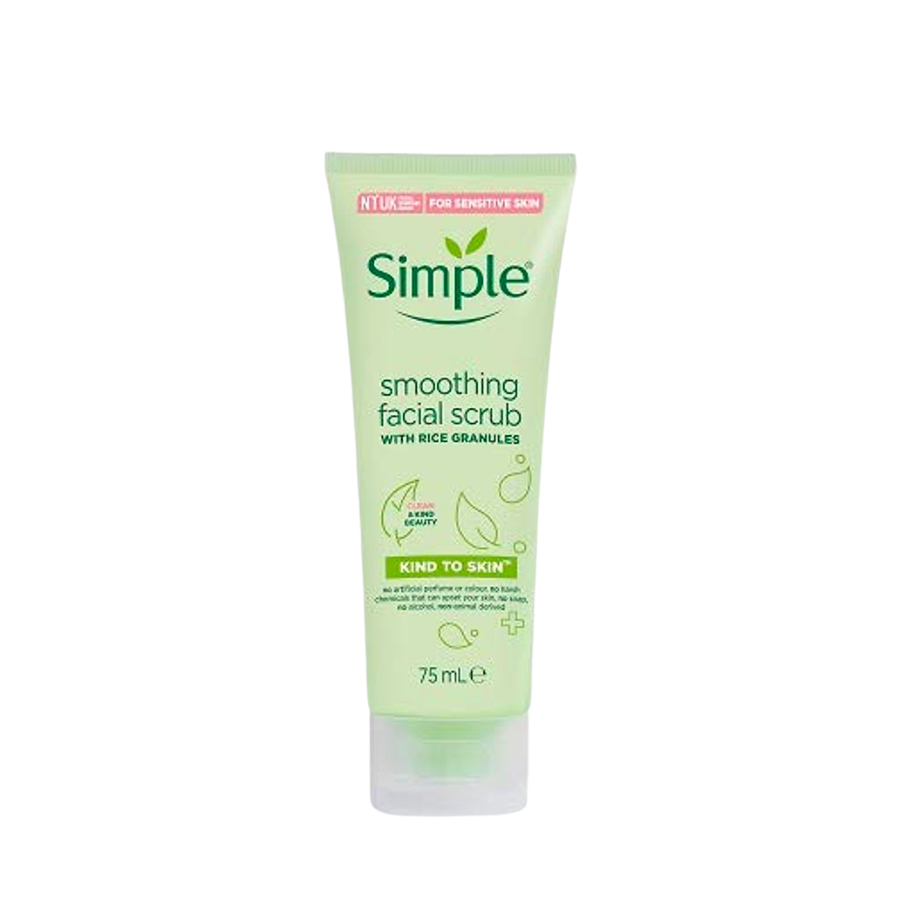 Tẩy Tế Bào Chết Mặt Simple Kind To Skin Smoothing 75ml