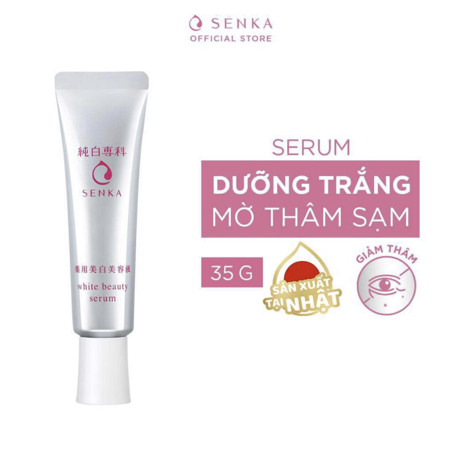 Serum Dưỡng Trắng Da Senka White Beauty 35g