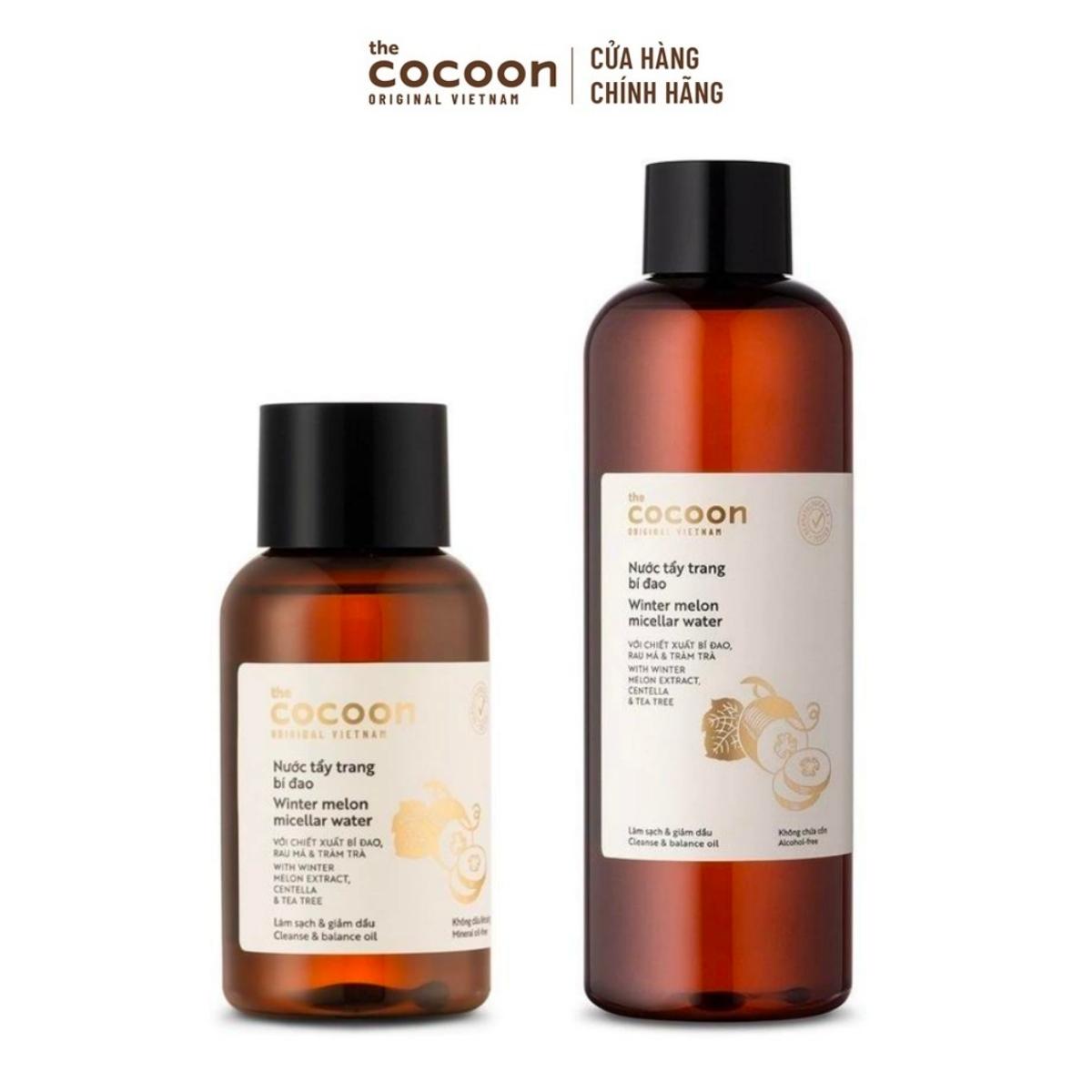Nước Tẩy Trang Bí Đao Cocoon Winter Melon Micellar Water