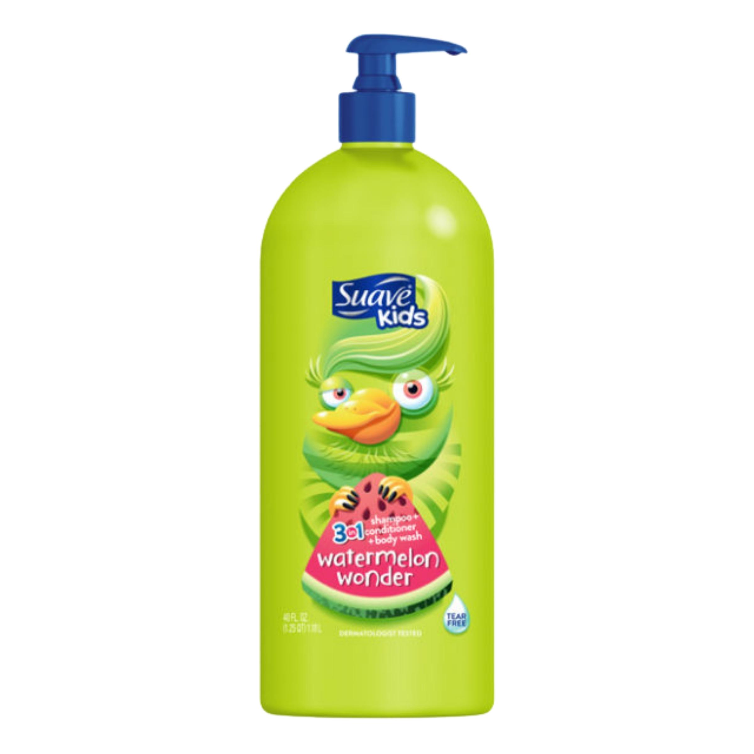 Sữa Tắm Gội Xả Suave Kids 3in1 Watermelon Wonder