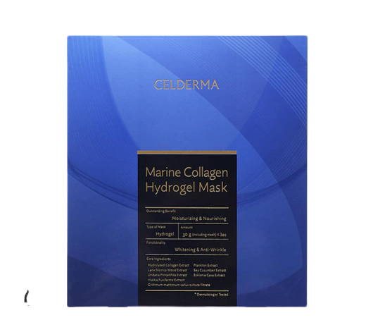 Mặt Nạ Giấy Celderma Marine Collagen Hydrogel Mask
