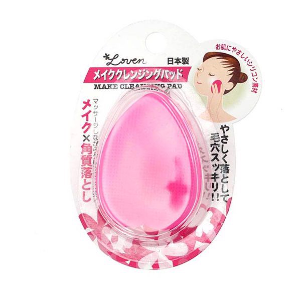 Miếng Rửa Mặt Silicon Silicon Seiwapro Loven Make Cleansing Pad Nhật Bản