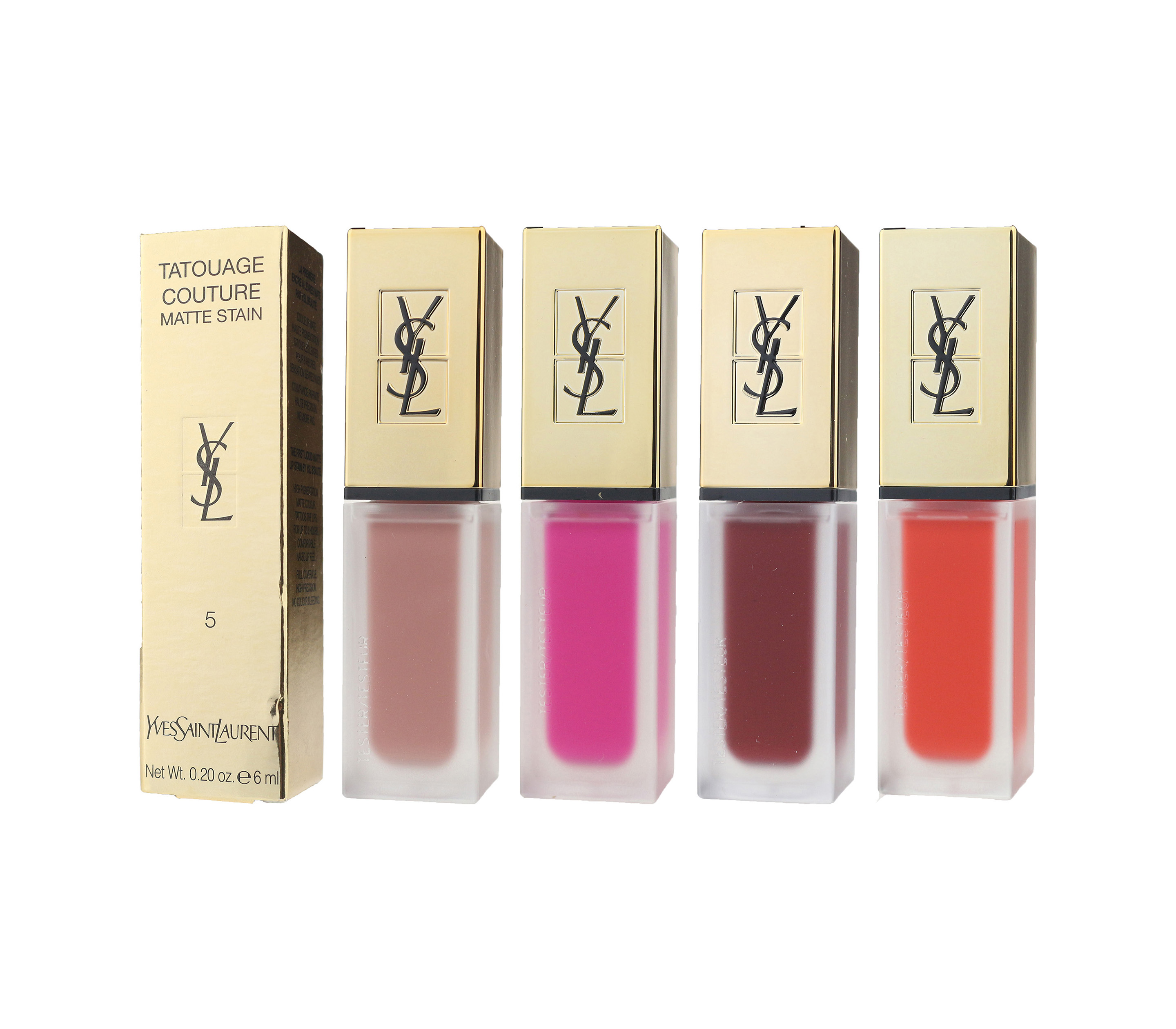 Son Kem Ysl Tatouage Couture Velvet Cream Matte Lip Stain 6Ml