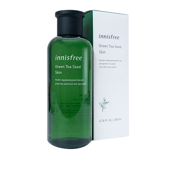 Nước Hoa Hồng Innisfree Da Khô Green Tea Seed Skin 200ml