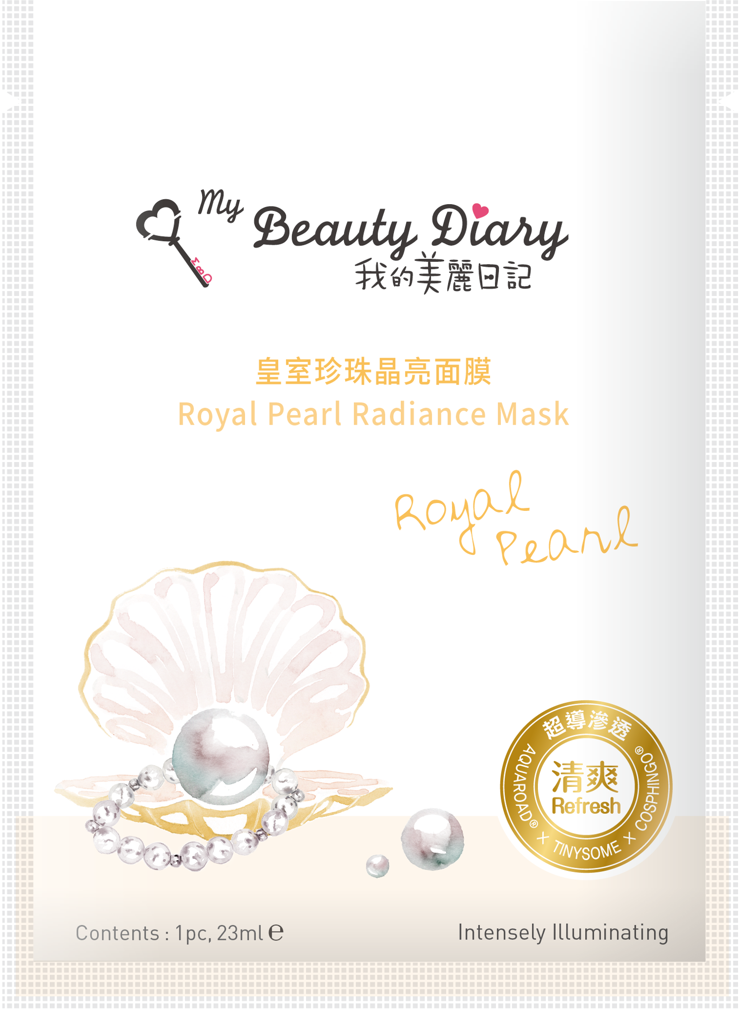 Mặt Nạ Giấy My Beauty Diary Royal Pearl