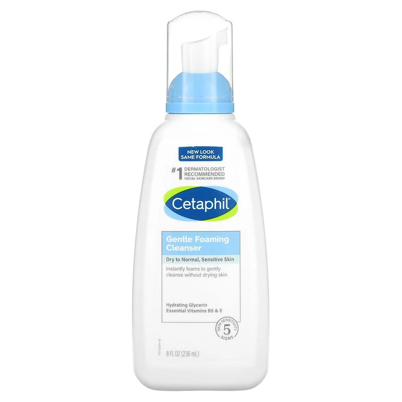 Sữa Rửa Mặt Tạo Bọt Cetaphil Gentle Foaming Cleanser 236ml (Mẫu Mới)