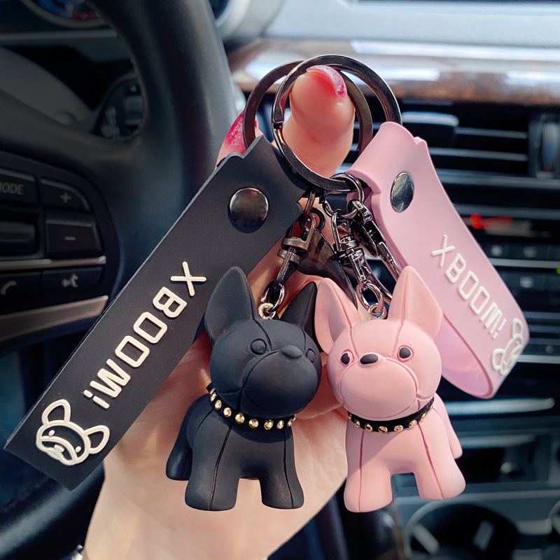 Móc Khóa Chó Bull Dog