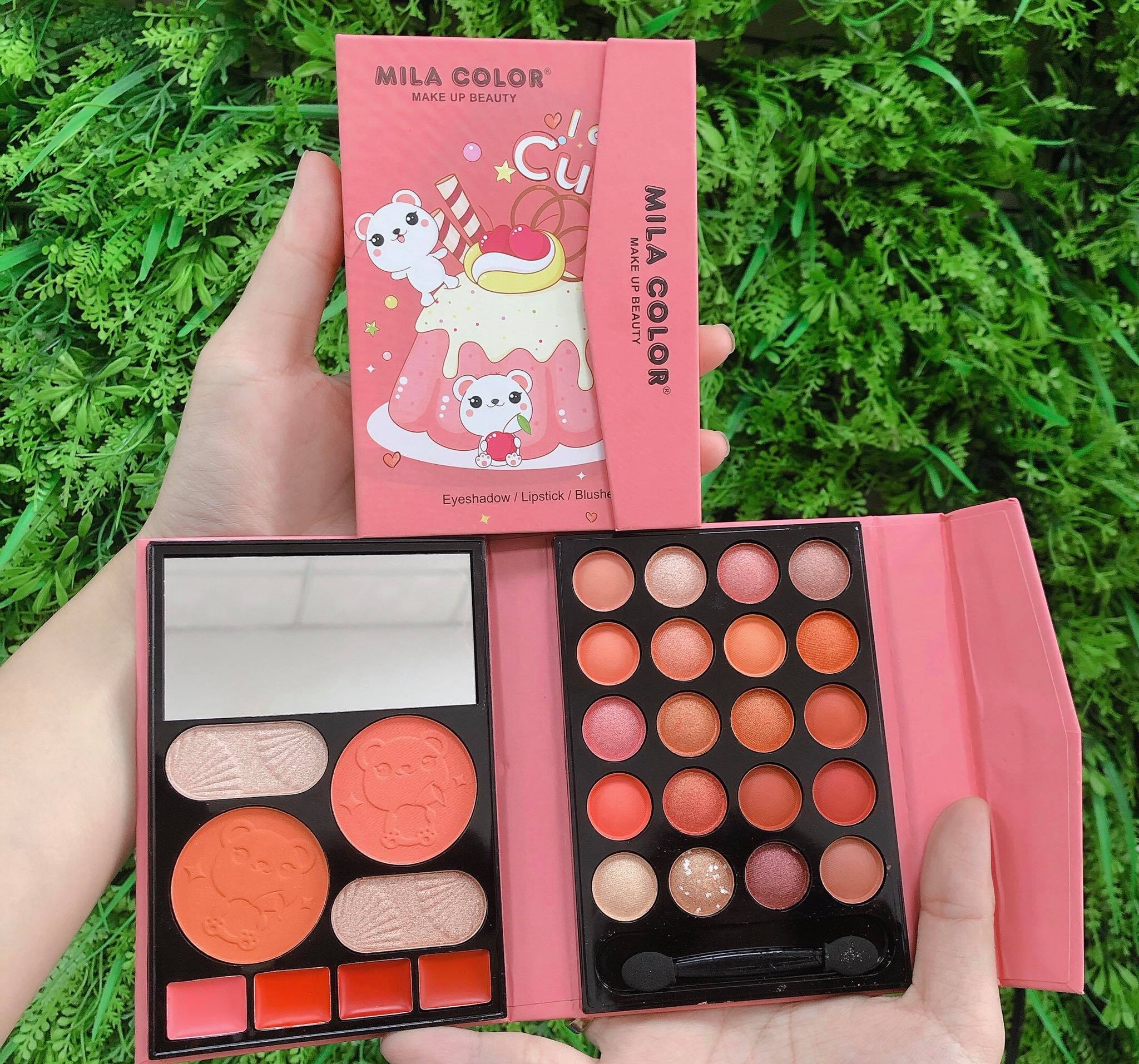 Bảng Trang Điểm Anylady Mila Color Eyeshadow/Lipstick/Blusher
