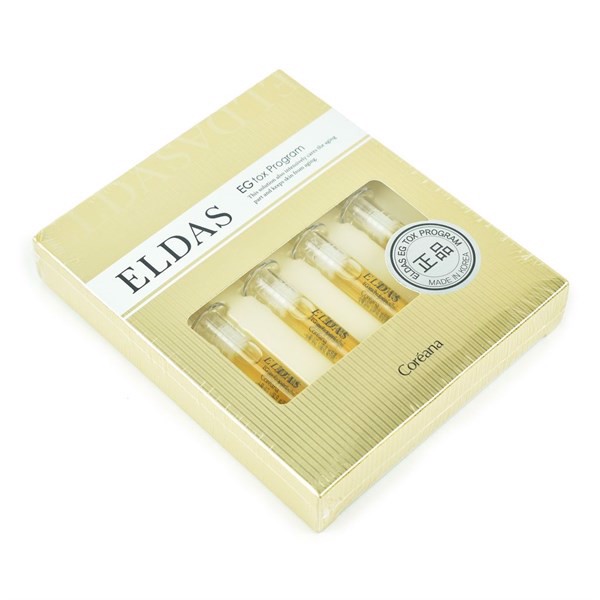 Hộp Tinh Chất Tế Bào Gốc Coreana Eldas Eg Tox Program (4 Ống)