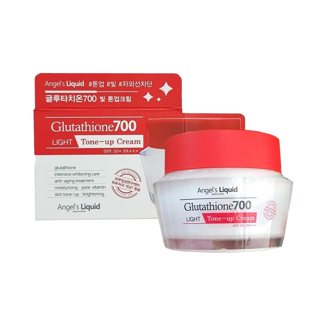 Kem Dưỡng Trắng Da Angel's Liquid Glutathione 700 Light Tone Up 50ml
