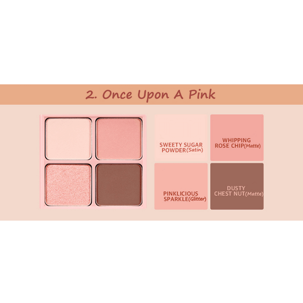 Bảng Phấn Mắt 4 Ô Peripera Ink Pocket Shadow Pallet