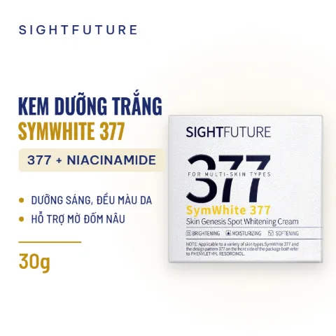 Kem Dưỡng Trắng Da Sightfuture SymWhite 377 Skin Genesis Spot Whitening Cream 30g