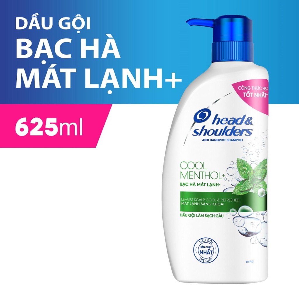 Dầu Gội Head & Shoulder Da Đầu Ngứa 625ml