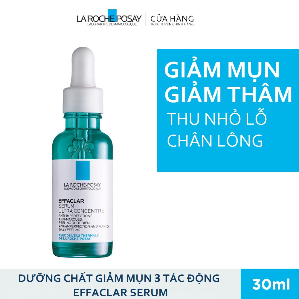 Tinh Chất La Roche-Posay Giảm Mụn 3 Tác Động Effaclar Ultra Concentrated