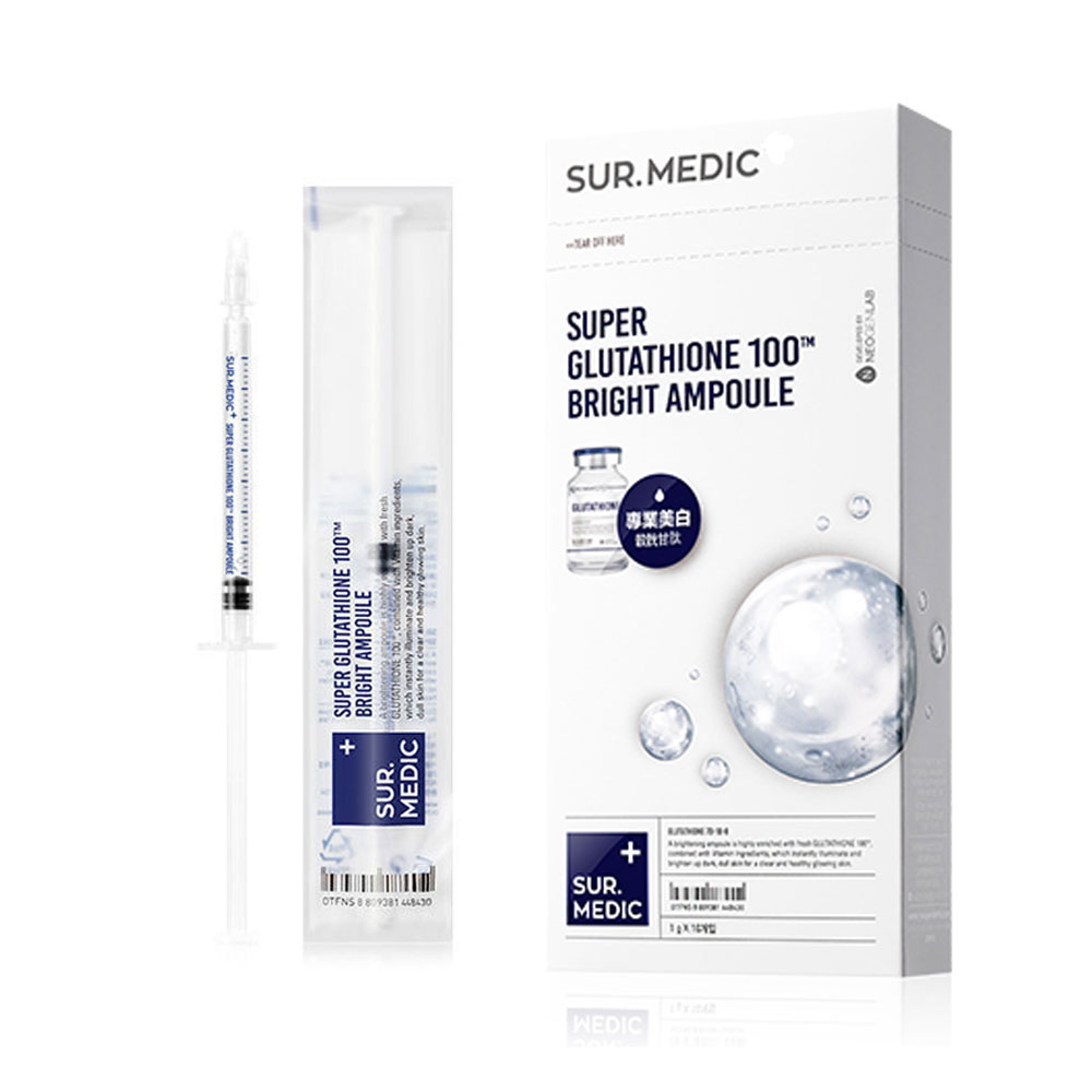 Tinh Chất Sur.Medic Super Glutathione 100 Bright Ampoule