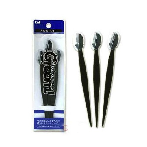 Set 3 Dao Cạo Lông Mày Kai Groom Eyebrow Razor