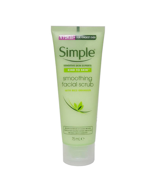 Tẩy Tế Bào Chết Mặt Simple Kind To Skin Smoothing 75ml
