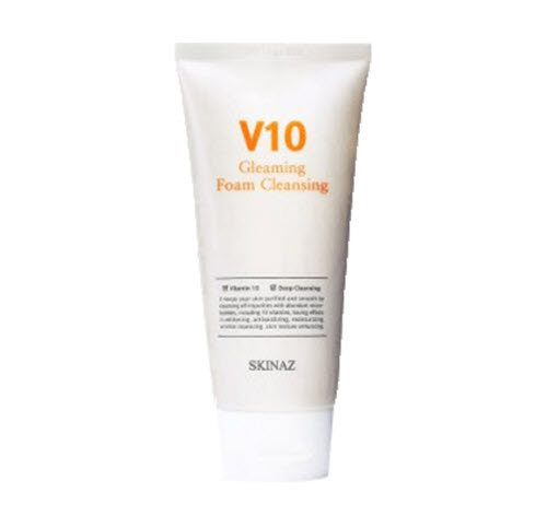 Sữa rửa mặt SKinaz V10 Gleaming Foam Cleansing 120ml