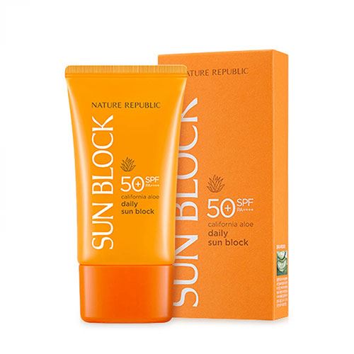 Kem Chống Nắng Nature Republic Sun Block California Aloe SPF50/PA++++ 57ml