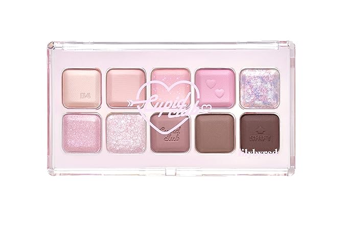 Bảng Phấn Mắt 10 Ô Lilybyred Mood Key Board