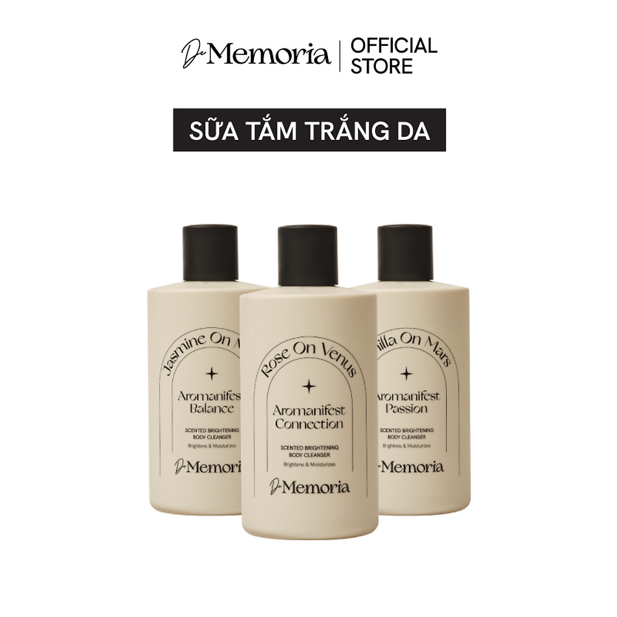 Sữa Tắm Sáng Da Hương Nước Hoa D​e M​emoria Scented Brightening 300ml