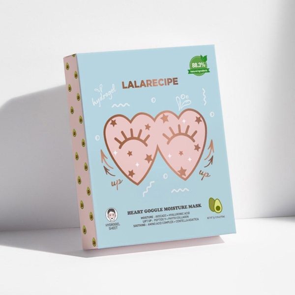 Mặt Nạ Dưỡng Ẩm Vùng Mắt Lalarecipe Heart Google