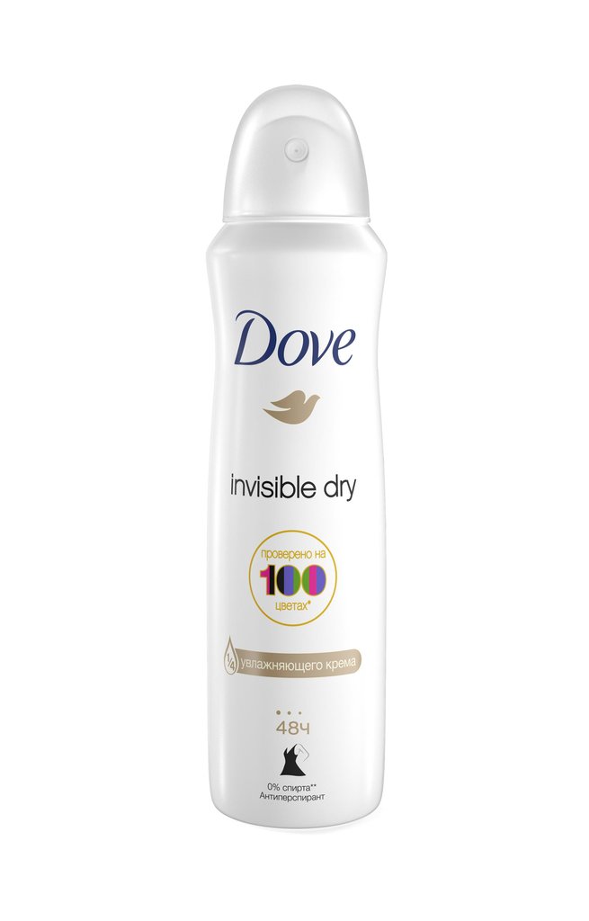 Xịt Khử Mùi Dove Go Fresh Invisible Dry 150ml