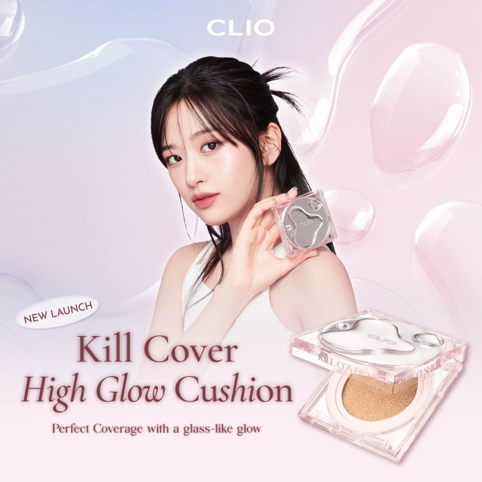 Phấn Nước 2 Lõi Clio Kill Cover High Glow Cushion SPF50+ (14gx2)