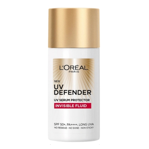 Kem Chống Nắng L’Oreal X20 Thoáng Da Mỏng Nhẹ UV Defender Serum Invisible Fluid SPF50+