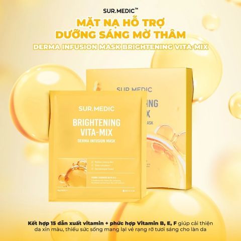 Mặt Nạ Giấy Sur.Medic+ Derma Infusion Mask 28g