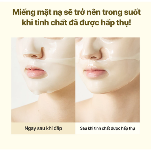 Mặt Nạ Thạch Dưỡng Trắng Da Luvum Afterglow Yuja Vita C Gel Mask 33g (Vàng)