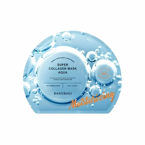Mặt Nạ Giấy Banobagi Super Collagen Mask Aqua 30g (Nhập Khẩu)
