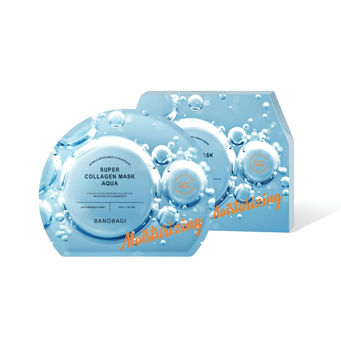 Mặt Nạ Giấy Banobagi Super Collagen Mask Aqua 30g (Nhập Khẩu)