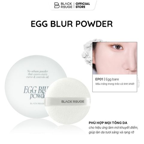 Phấn Phủ Bột BlackRouge Egg Blur Powder 5g
