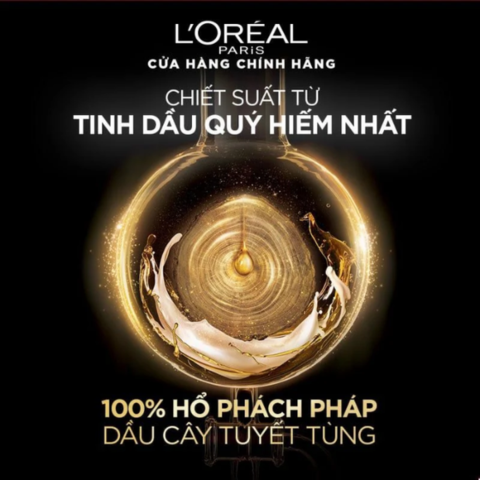 Bộ Gội Xả Dưỡng Tóc Suôn Mượt Cao Cấp L'Oreal Paris Extraordinary Oil Smooth 440ml