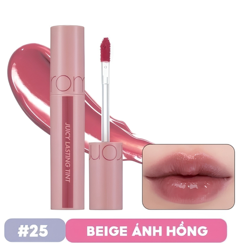 Son Kem Bóng Romand Juicy Lasting Tint Bare Juicy Series (Nhập Khẩu)