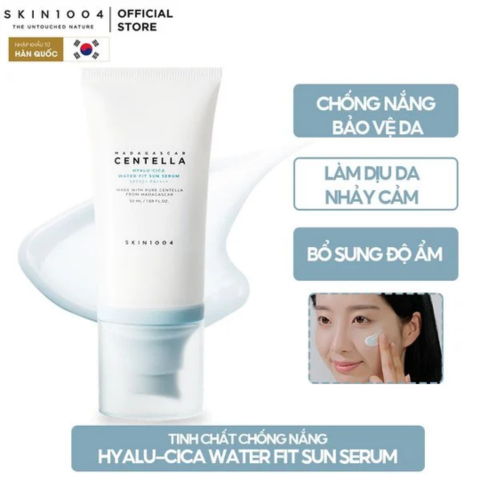 Tinh Chất Chống Nắng Dưỡng Ẩm Skin1004 Madagascar Centella Hyalu-Cica Water-Fit Sun SPF50+ 50ml