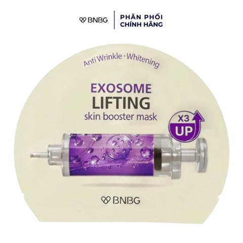 Mặt Nạ Giấy BNBG Nâng Cơ Trẻ Hóa Da Exosome Lifting Skin Booster Mask 30ml (Tím)
