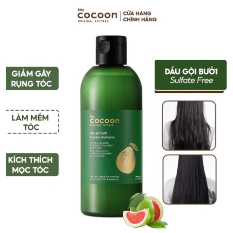 Dầu Gội Bưởi Cocoon Giảm Rụng & Kích Thích Mọc Tóc Pomelo