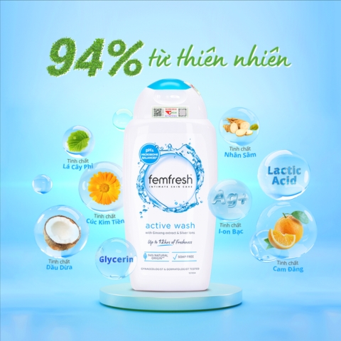 Dung Dịch Vệ Sinh Phụ Nữ Femfresh 250ml (Nhập Khẩu)