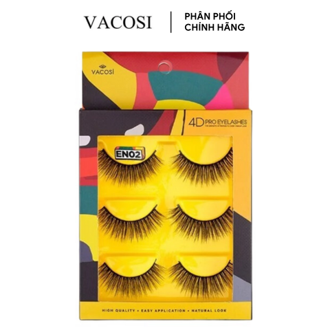Lông Mi Giả Vacosi Chuyên Nghiệp 4D Pro Eyelash VM22